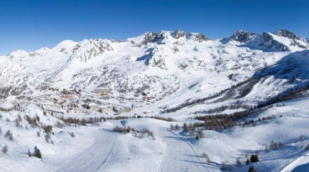 Skiën in Isola 2000 niet ver van de Côte d’Azur.